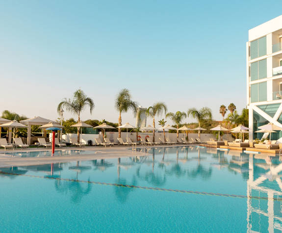 Amethyst Napa Hotel Cyprus POOL OVERALL